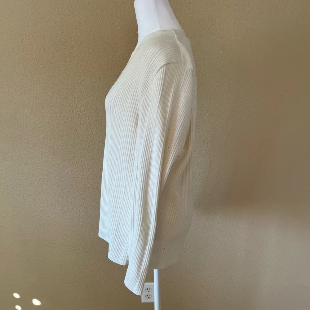 ASOS Cream Ribbed Knitwear - Picture 3 of 5